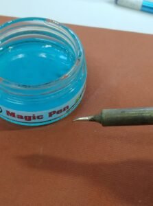 Soldering iron tip cleaning