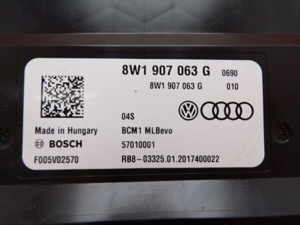 S-L1600-1005.Jpg Steuergerät Bordnetz Bcm 8W1907063G , F005V02570 A5 (F53, F5P) 45 Tdi Quattro | Ebay